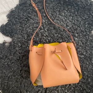 Linjer Tulip Bag - Natural/Yellow